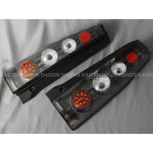 ワゴンR LEDテール MH21S MH22S LEDスポーツユーロ ブラックメッキ