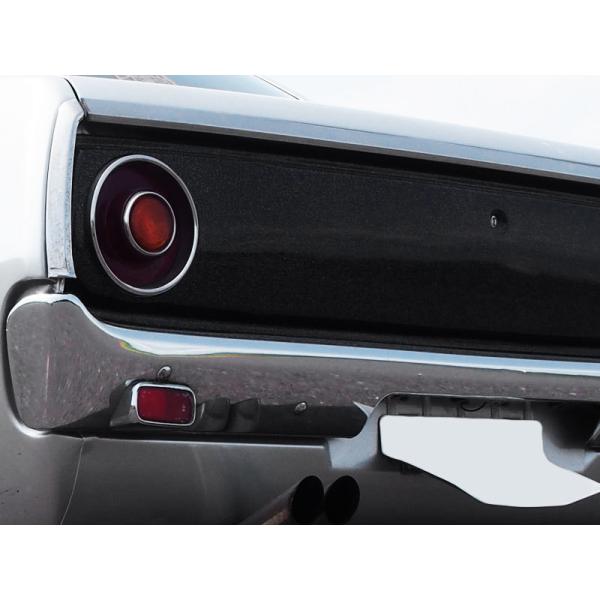 ケンメリ リフレクター GC110 スカイライン GT-R純正タイプ 赤 旧車