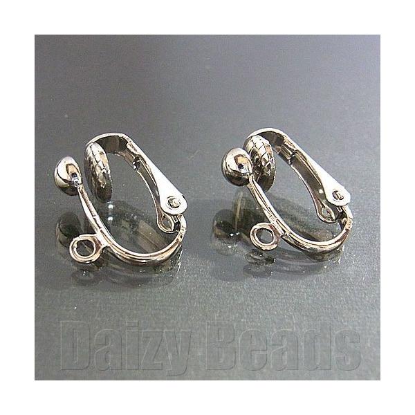 イヤリングパーツ、アクセサリーパーツなどおまとめ アクセサリー パーツ 「イヤリング 金具」 「銀古美」 約12x16mm