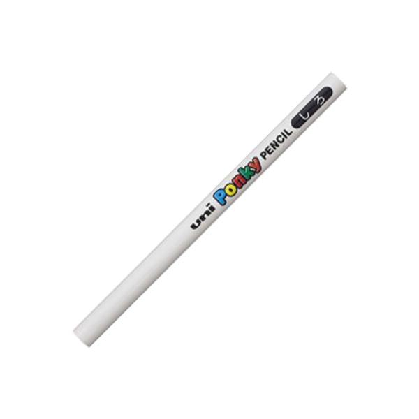 三菱鉛筆 ポンキーペンシル 単色 白 1本 01 メール便対象 11xpyxq3 ダリアストア 通販 Yahoo ショッピング