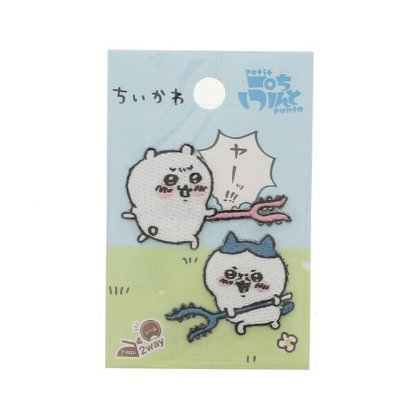 KOKKA コッカ ちいかわ ワッペン ヤーッ! [01] 〔メール便対象〕