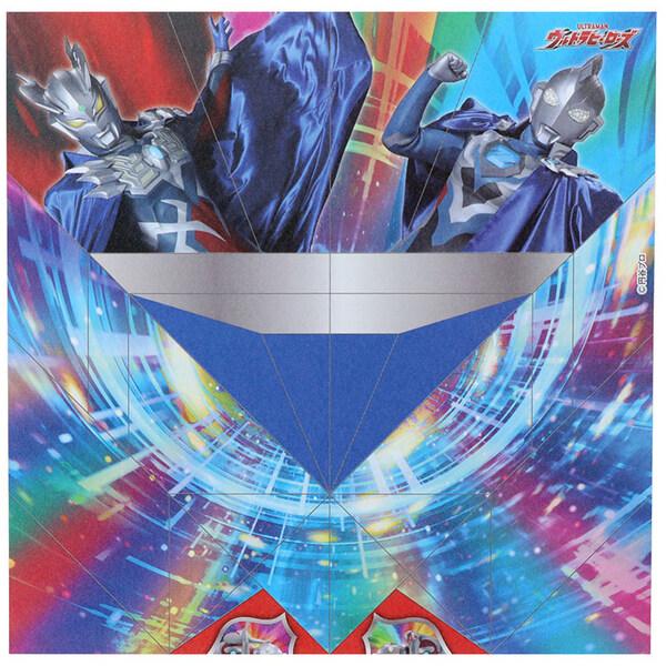 ポイント消化に最適「ウルトラマンオメガ」も加わった「ウルトラヒーローズ」デザイン♪折って遊べる「こうさくおりがみ&amp;ちよがみセット」です。こうさくおりがみで、ウルトラマンゼロ、オメガスラッガー、かみひこうき、メダルが折れます。折り方付...