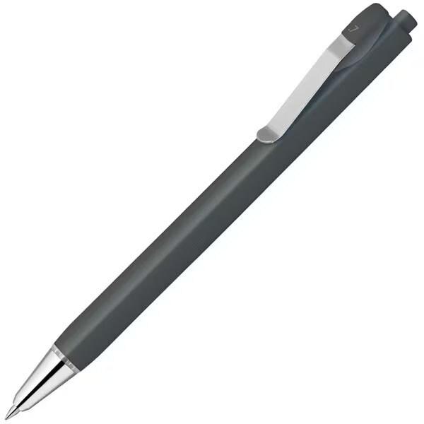 限定 油性ボールペン bLen U ブレンユー 0.7mm ダークグレー インク色/黒 ブレない ストレスフリー ビジネス ゼブラ [01] 〔メール便対象〕