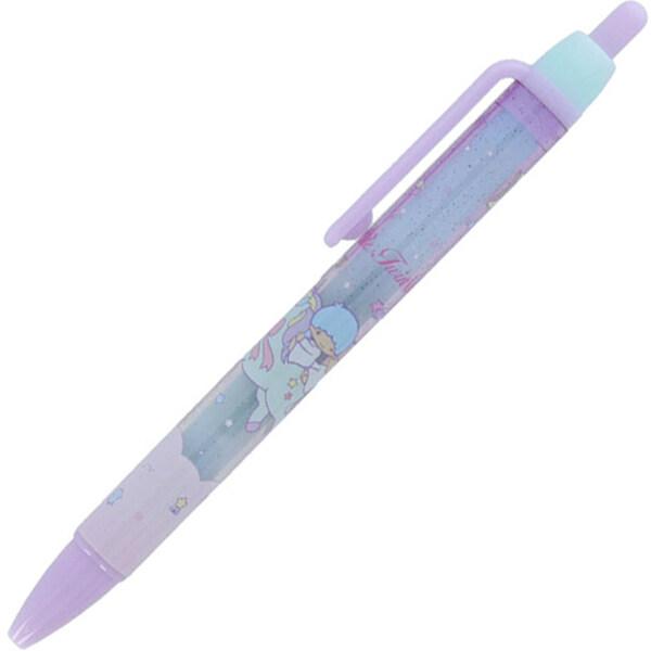 リトルツインスターズ ボールペン ラベンダー キキ&ララ 0.7mm