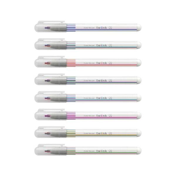 2色線ペン Twiink ツインク 8本セット 勉強 かわいい イラスト 01 38eeu47u ダリアストア 通販 Yahoo ショッピング