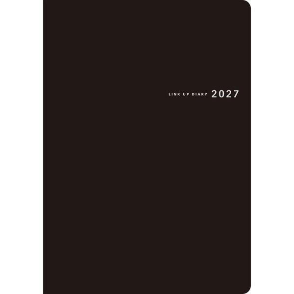 高橋書店 2027年 手帳・ダイアリー 1月始まり 【60】デスクダイアリー A5 見開き1週間 黒 [02]