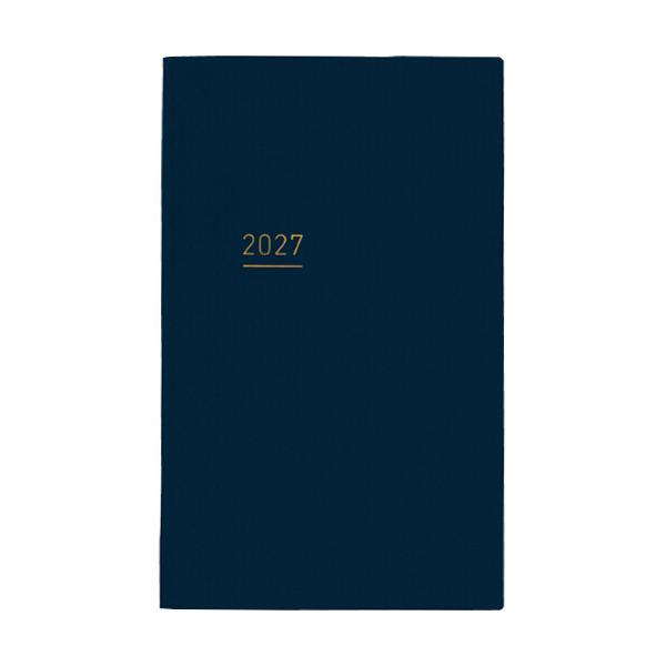 【2027年版】 ジブン手帳 Lite A5スリム ウィークリー 見開き1週間 バーチカル 月曜 ネイビー コクヨ [01]