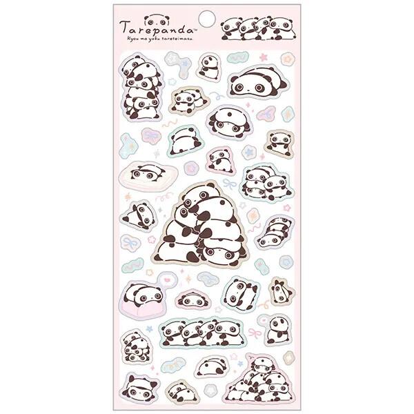 たれぱんだ シール ピンク デコ 手帳 ノート いつものたれぱんだ かわいい サンエックス [01] 〔メール便対象〕