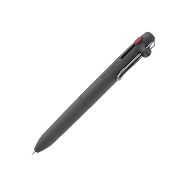 3色ボールペン uniball ZENTO3 ユニボール ゼント スタンダードモデル 0.5mm スレートグレー 水性 三菱鉛筆 [01] 〔メール便対象〕