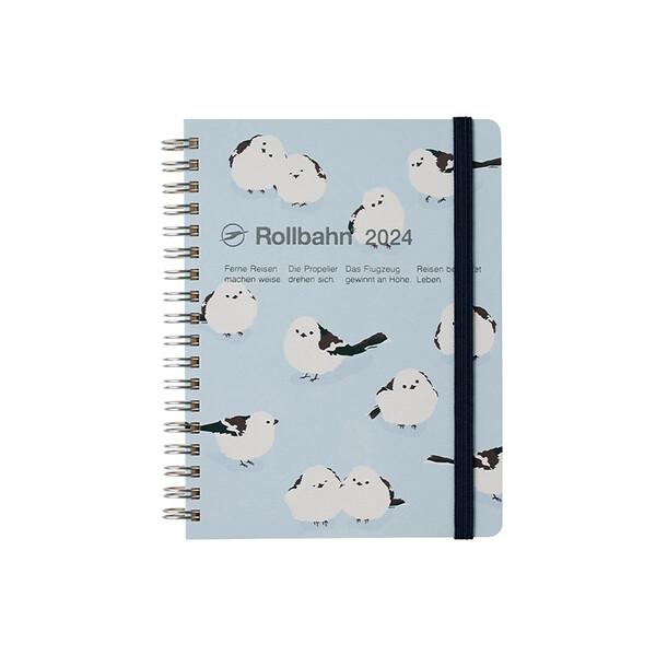 2024年 手帳 ロルバーン ダイアリー アニマル L ライトブルー