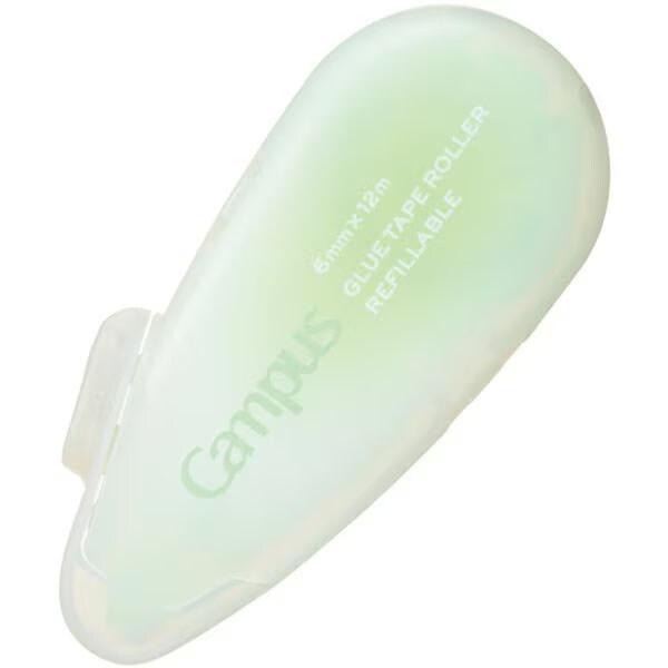 限定 キャンパス しっかり貼れる テープのり 本体 ポジティブ&リラックス シトラスグリーン 幅6mm×12m巻 コクヨ [01] 〔メール便対象〕