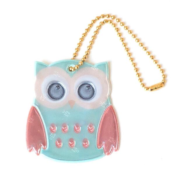 キラッと光って命を守る、交通安全グッズ♪スウェーデン生まれ「Glimmis (グリミス)」の「リフレクター」です。カラフルかわいい「フクロウ」デザイン。ご存知ですか? 歩行者の交通事故は、薄暗くなり始めてから夜間にかけて多く発生し、昼間の約...