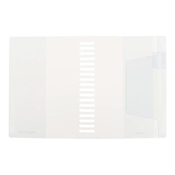 他サイト： ロルバーン ポケット付メモ L 専用カバー クリア [01] 〔メール便対象〕の商品画像