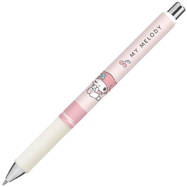 マイメロディ ゲルインキボールペン エナージェル 0.5mm 黒 ノック式