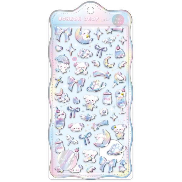 ボンボンドロップシール churukira わんわんボンボン オーロラ 【正規