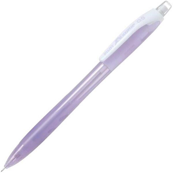 シャープペンシル レックスグリップ 0.5mm パステルパープル 握り