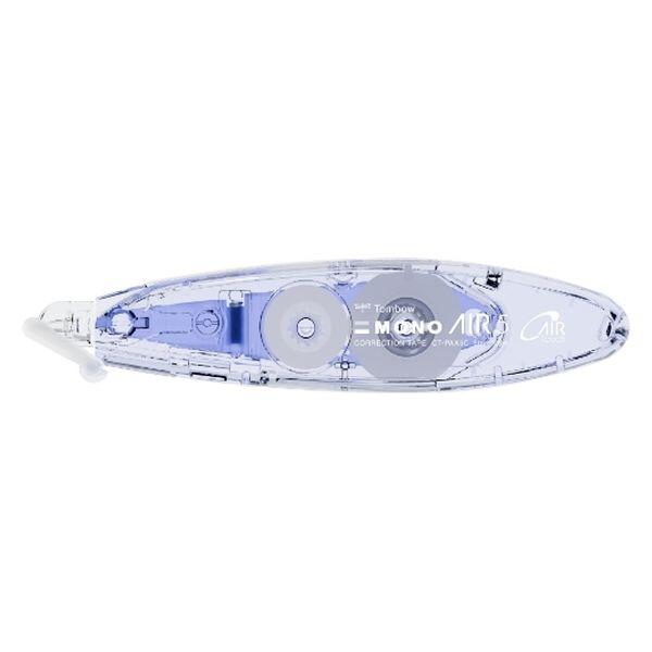 トンボ鉛筆 モノエアー ペンタイプ クリアカラー アジサイ CT-PAX5C41 5mm×6m 手ブレ補正 詰め替え式 低ノイズ設計 [02] 〔メール便対象〕