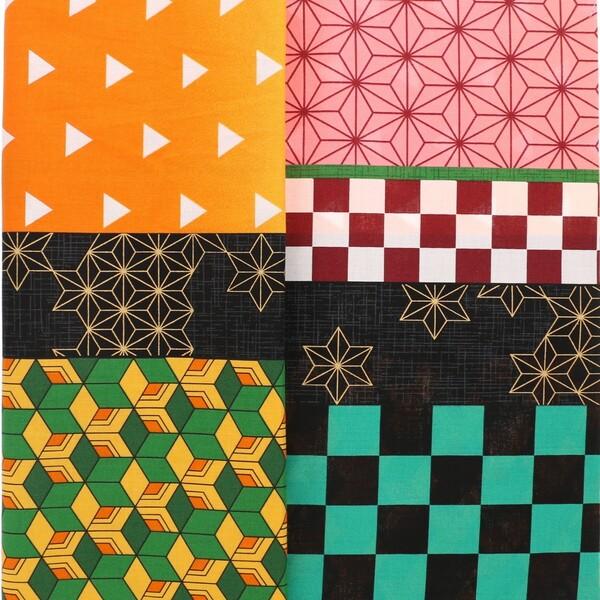 シーチング 鬼滅の刃 キャラクター 生地 布 幅約106cm 50cmカット ストライプ柄 着物柄 炭治郎 市松柄 禰豆子 麻の葉模様 01 メール便 送料込価格 Sa1mj4gc ダリアストア 通販 Yahoo ショッピング