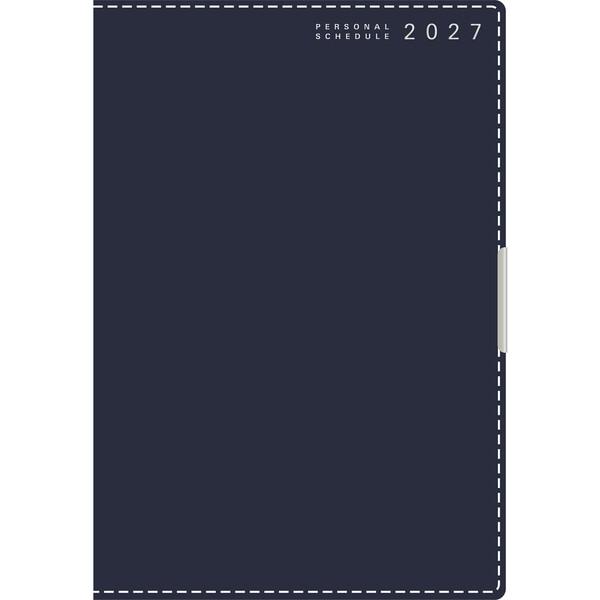 高橋書店 2027年 手帳・ダイアリー 12月始まり 【390】T’ディレクションダイアリー B6 見開き1週間 ネイビー [02]