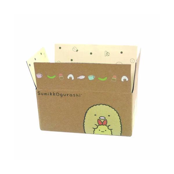 すみっコぐらし キャラ段 おもいでBOX とんかつ 組立式 ミニチュア ダンボール 小物入れ 思い出 収納 かわいい 東京ミモレ [01] 〔メール便対象〕