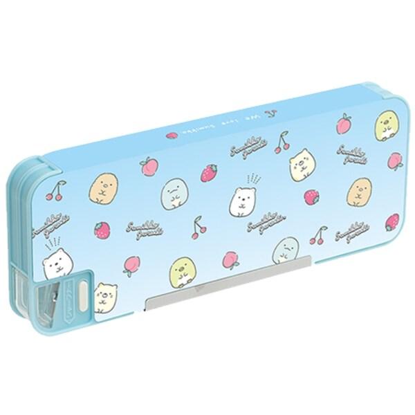 すみっコぐらし ソフトペンケース 鉛筆削りつき ブルー 両面タイプ 時間割表付 女の子 人気 キャラクター 01 Y43n2y86 ダリアストア 通販 Yahoo ショッピング