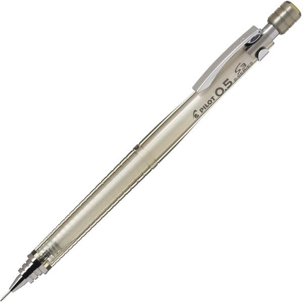 ポイント消化に最適勉強から一般事務、製図まで幅広く使える♪ロングガイドパイプ搭載シャープペンシル「S3 (エススリー)」です。「0.5mm」の芯径にトレンドのくすみカラー軸が登場!使いやすい口金デザインは、ロングガイドパイプ搭載。定規にピタ...