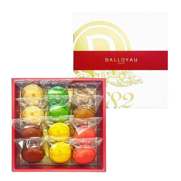 DALLOYAUダロワイヨマカロン詰め合わせ12個入