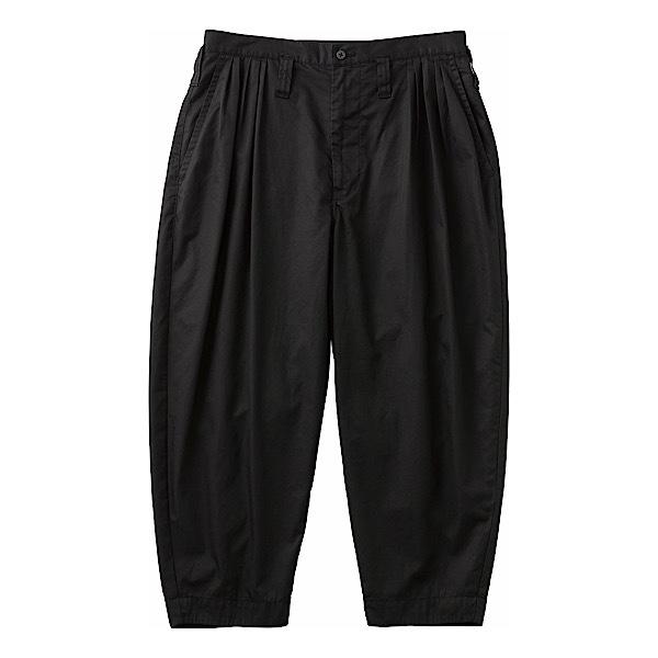 ユナイテッドトウキョウ PORTER CLASSIC GABARDINE BEBOP PANTS BLACK