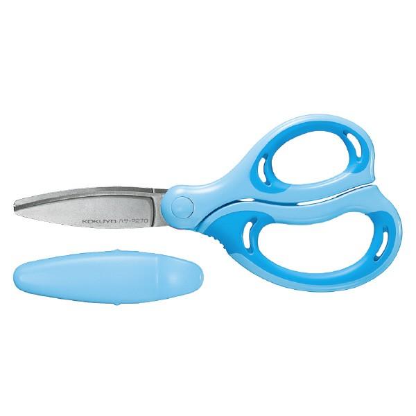 ダンボール 工作 コクヨ ハサミ エアロフィットサクサ キッズ ブルー P270b 送料無料 小型便にて配送 Kidshasami ダンボールクラフトストア 通販 Yahoo ショッピング