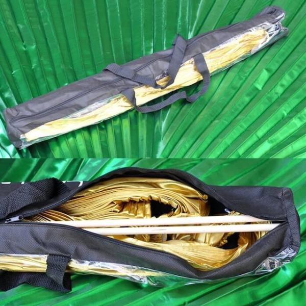 こちらのバッグはダンススタジオ兼店舗用にオーダーメイドで制作したものですので、ロゴが入っていますのでご了承くださいベリーダンス用バッグ Isis Wings バッグ ベリーダンス アクセサリー スティック プロフェッショナル Isis Wi...