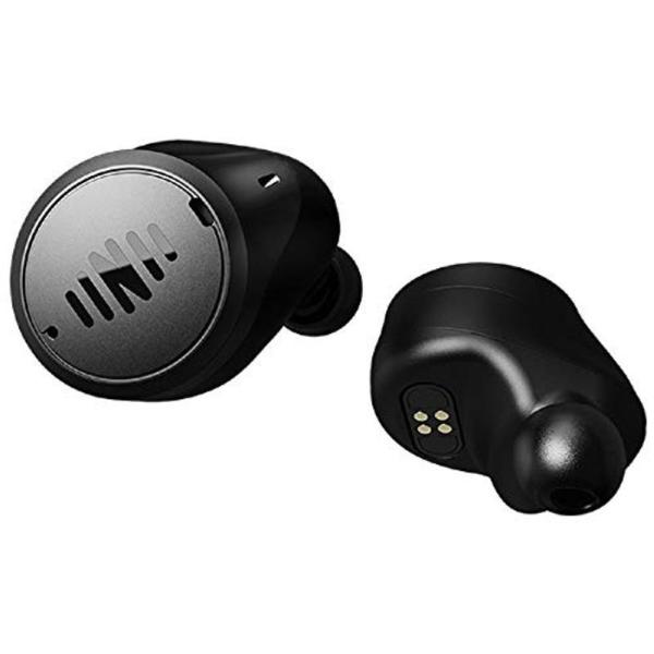 アイボリー×レッド フルワイヤレスイヤホン NUHEARA IQBUDS2-MAX