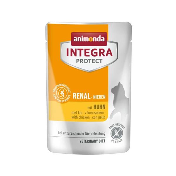 86632] アニモンダ インテグラプロテクト 腎臓ケア (低リン) パウチ 鶏