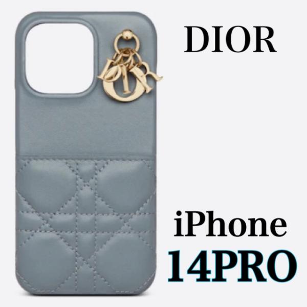 ディオール DIOR アイフォンケース iPhone14PRO ケース LADY DIOR 