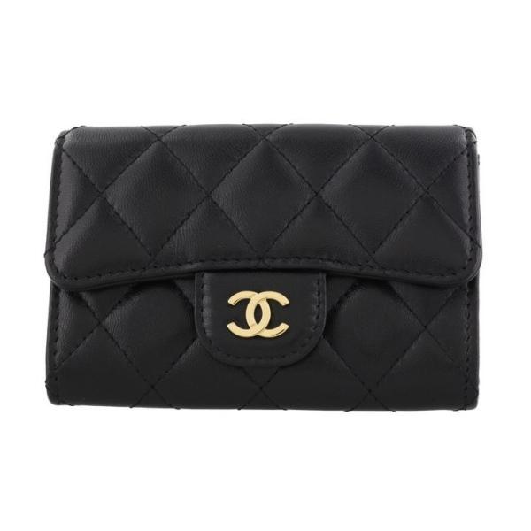 Chanelカードケース　名刺入れ　財布 CHANEL シャネルカードケース 名刺入れ ミニ財布 正規品新品
