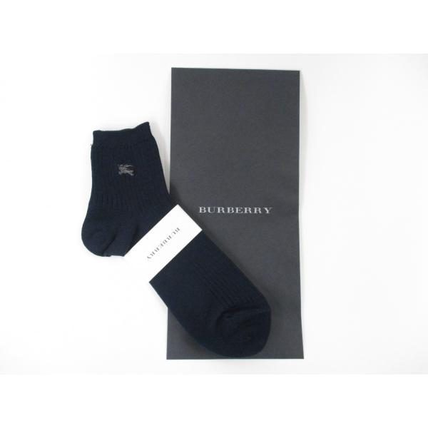 BURBERRY（バーバリー） メンズソックス 紺 25−27cm 紳士 靴下