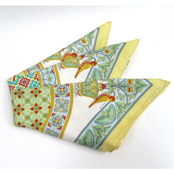 エルメス ビザンチンの空 カレ90 シルクスカーフ スカーフ シルク dandelion-onlineshop_02-