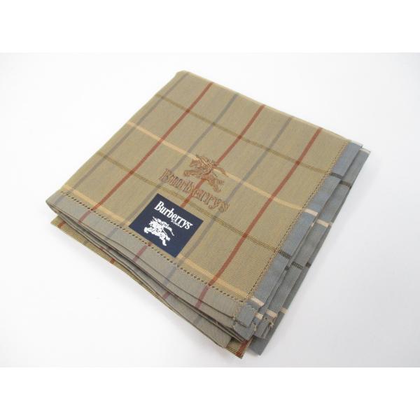 BURBERRY（バーバリー） バーバリーズ 未使用 ハンカチ 表裏色違い