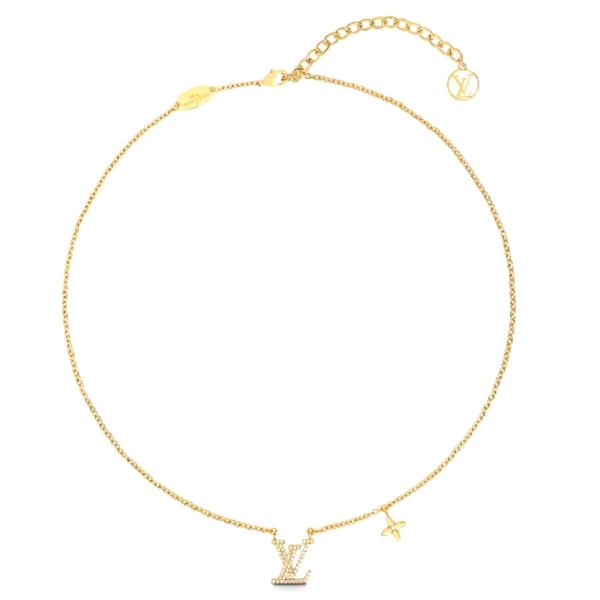 【未使用】ルイヴィトン コリエLVアイコニック ネックレス M00596 LOUIS VUITTON M00596 ルイヴィトン コリエ LVアイコニック