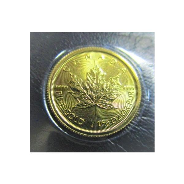 金貨 金 メイプルリーフ 1/10オンス 新品 未開封 純金 メイプル