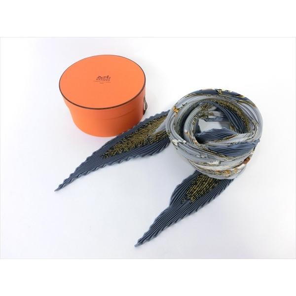 HERMES シルク プリーツスカーフ 楽天市場】エルメス HERMES プリーツスカーフ スカーフ 衣料品