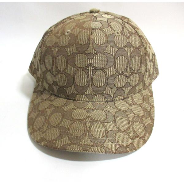 COACH（コーチ） キャップ 帽子 新品 メンズ シグネチャー M〜L 54