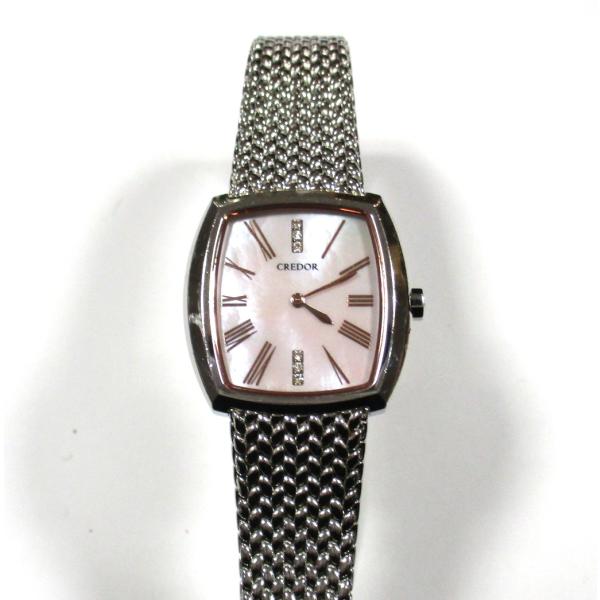 稼働 SEIKO CREDOR 腕時計 レディース 美品 レザー 3252 SEIKO CREDOR セイコークレドール レディース腕時計 ビンテージ