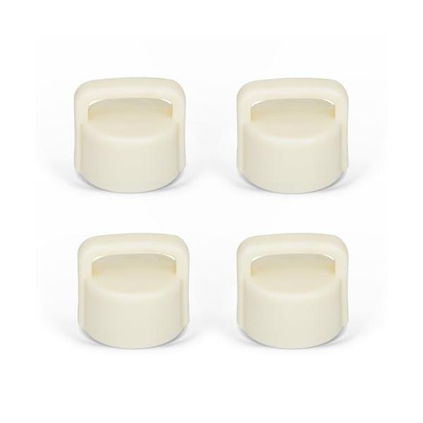 TYESO - TS-8848A/Bタンブラー 用交換ストロー注ぎ口キャップ 予備のキャップ 小蓋 蓋 注ぎ口キャップ 4セット (カップおよびその他の付属品は含まれ