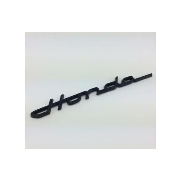 Honda クラシック エンブレム ブラック 筆記体 215mm×23mm ホンダ モンキー ゴリラ エイプ シャリー ダックス ディオ ズーマー リトルカブ