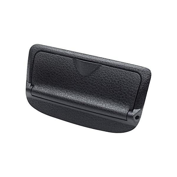 槌屋ヤック(Tsuchiya Yac) 車種専用品 トヨタ 80系 ハリアー専用 ビルトイン ETCカバー ブラック 180×100×50mm SY-HR16