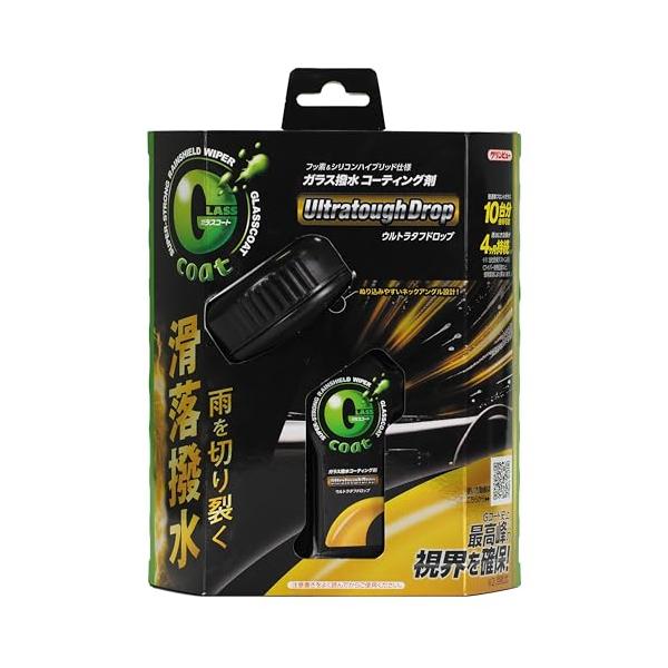 イチネンケミカルズ(Ichinen Chemicals) 車用 ガラス撥水剤 クリンビュー Gコート ウルトラタフドロップ 80ml 20924 フッ素&シリコンハイブリッド仕様
