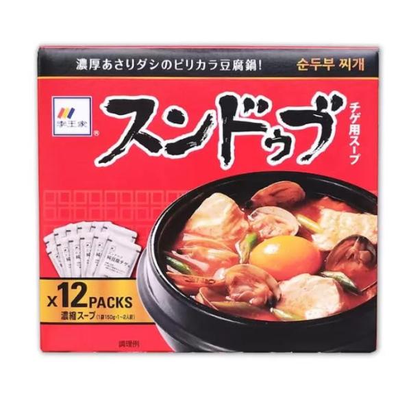 すんどぅぶさん専用 李王家 スンドゥブチゲ 150g×12袋 : Dandelion本店 - 通販