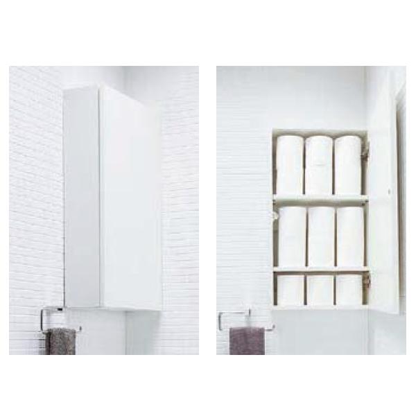 【未使用】トイレ収納 LIXILサイドミドルキャビネット LIXIL（リクシル） トイレ収納棚 サイドミドルキャビネット TSF-106U