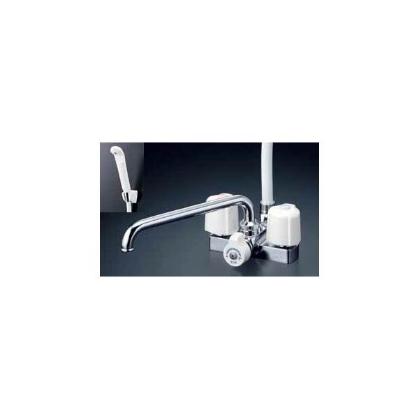 デッキ型2ハンドルシャワー KF12E デッキ形2ハンドルシャワー：KF12E｜浴室用水栓：デッキ形2