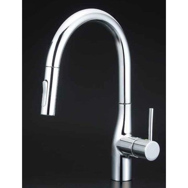 KVK KM6061EC e レバー水栓 series シャワー引出しタイプ/ 流し台用